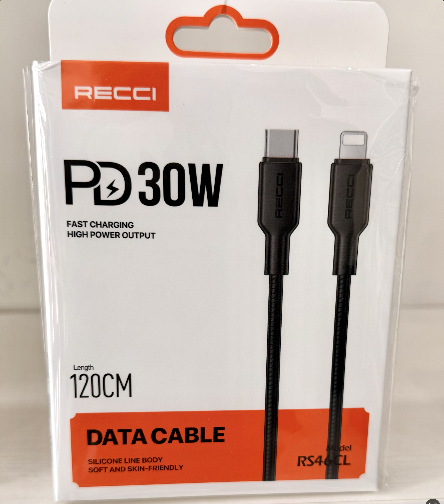 Image de Câble RECCI PD 30W – USB-C vers Lightning