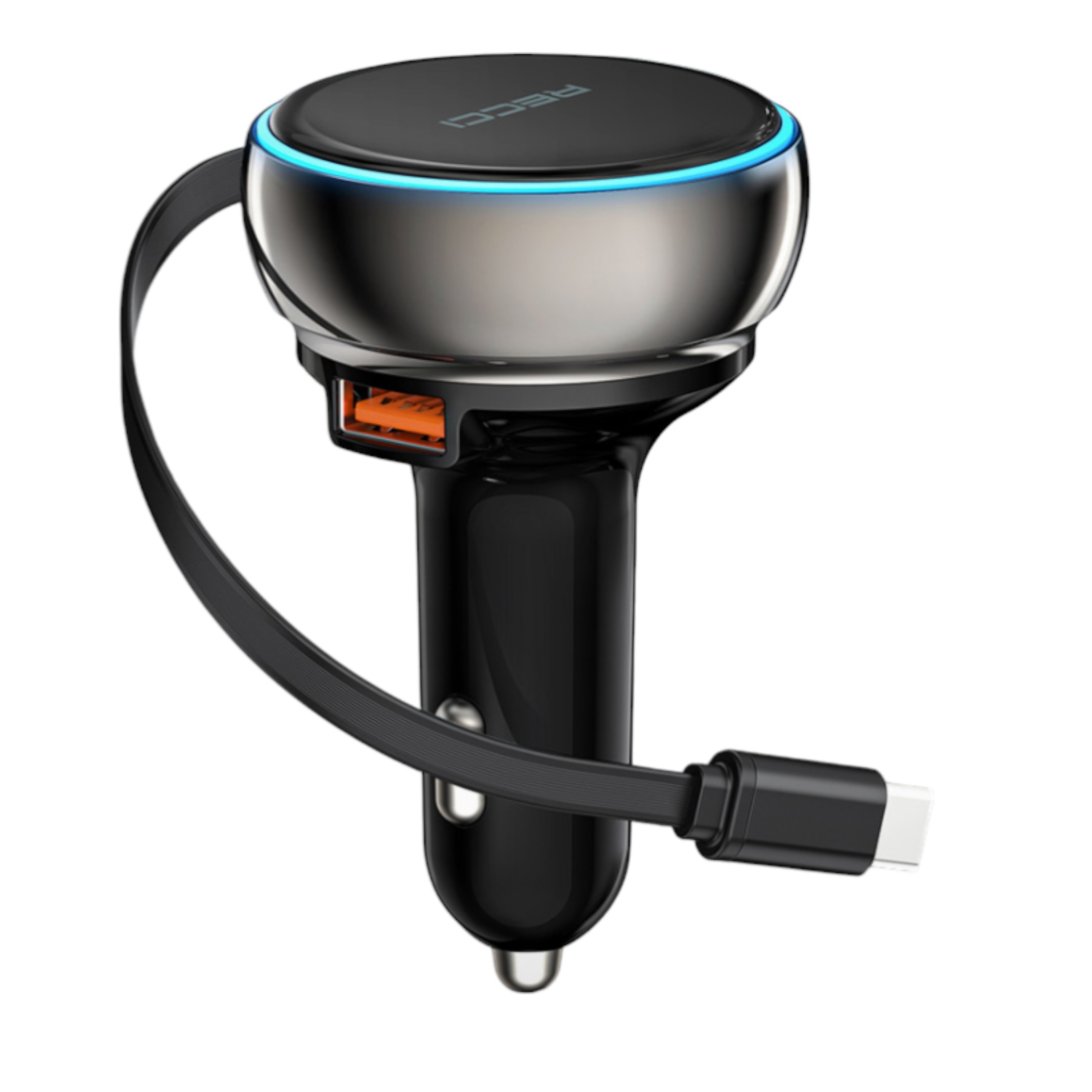 Image de Support Voiture à Charge avec Câble Rétractable - RECCI Modèle RQ10