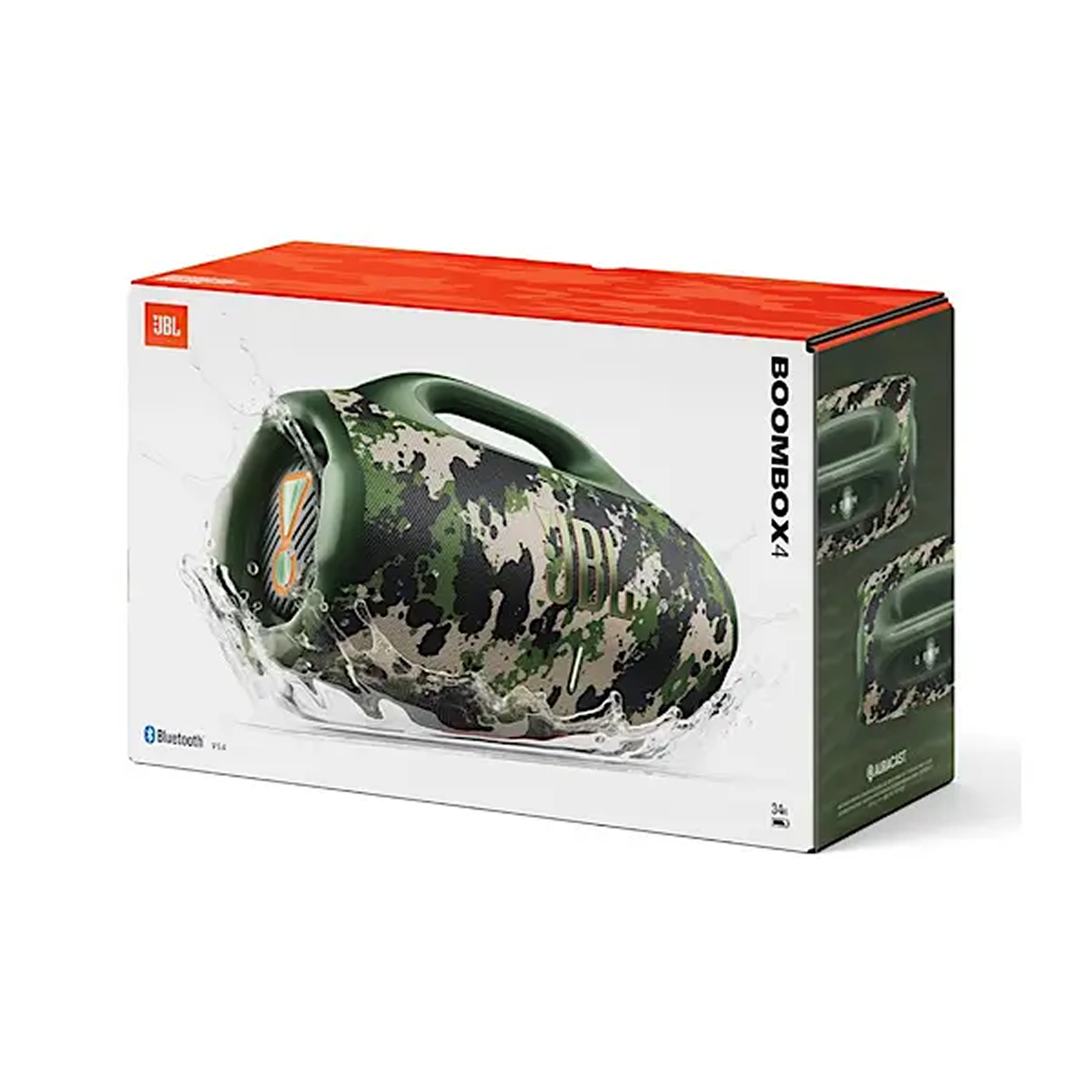 Image de JBL Boombox 4 – Enceinte Bluetooth Portable Ultra-Puissante (Camouflage)