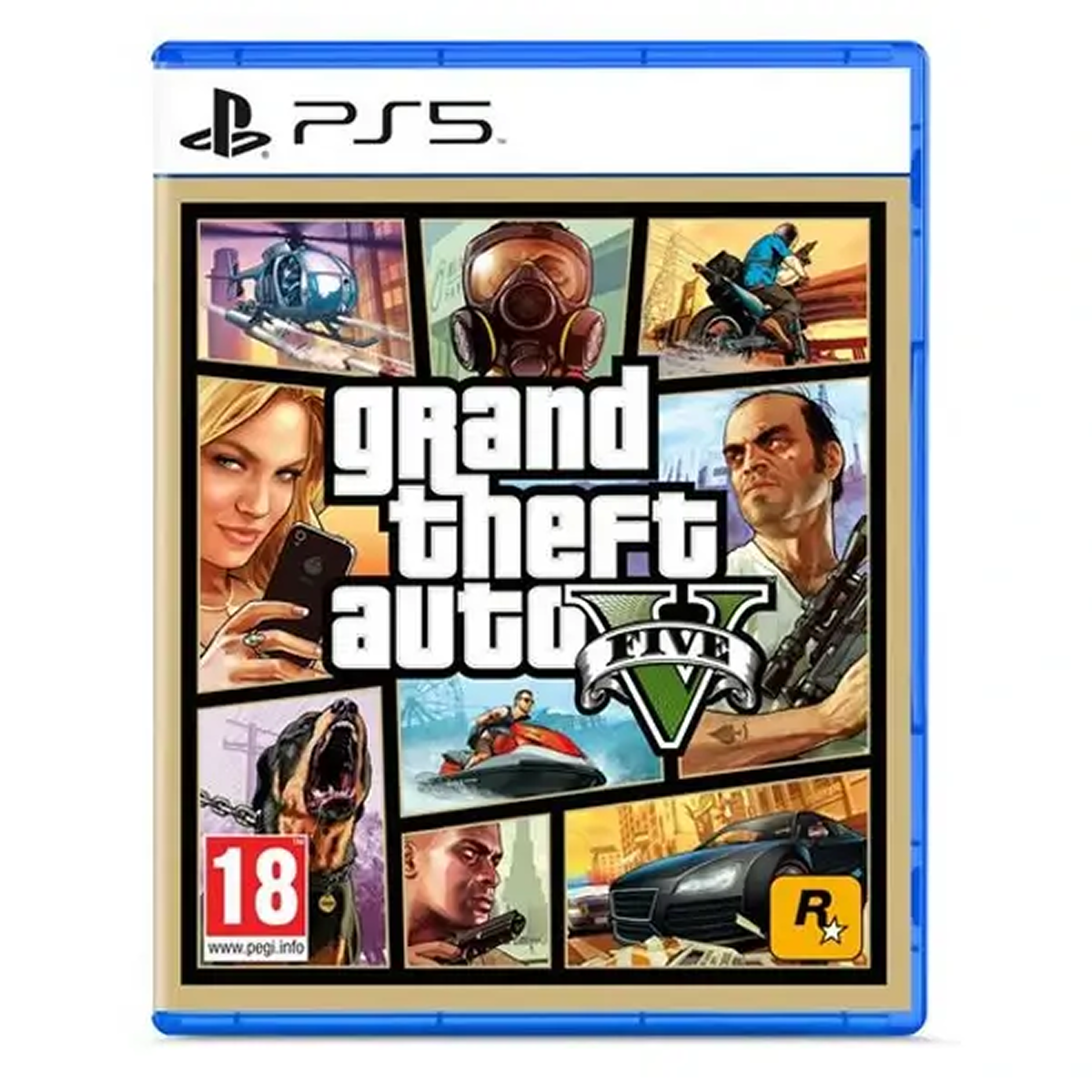 Image de CD GTA 5 - Grand Theft Auto 5 – Jeu PS5